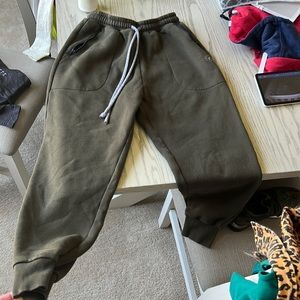 Celestial Bodiez green sweatpants